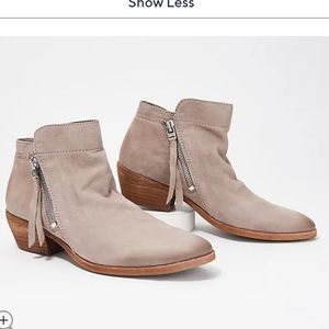 New without box packer booties Sam Edelman